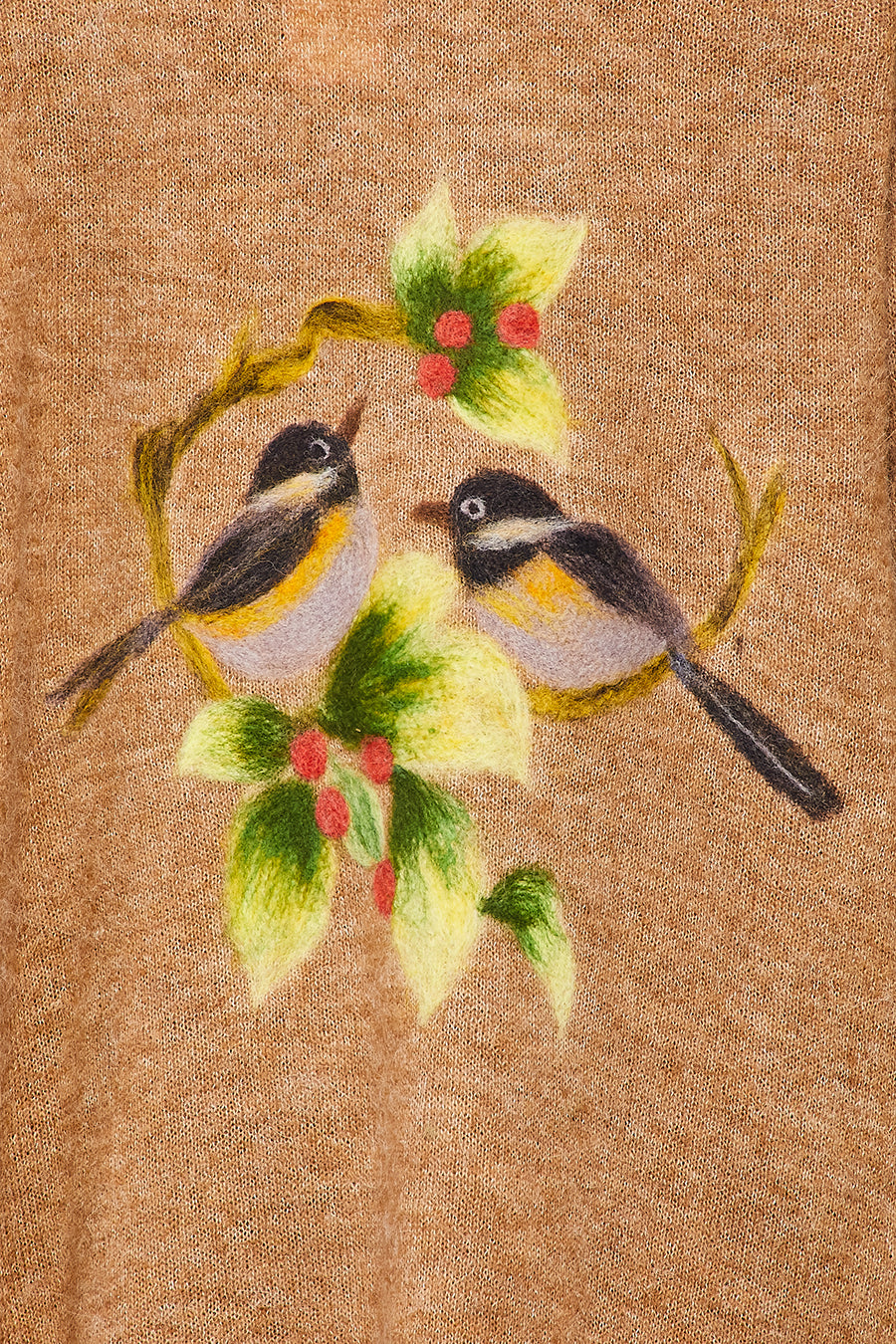 The Twin Birds Kimono - Brown